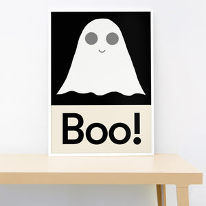 Open image in slideshow, Halloween Ghost print
