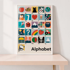 Alphabet Wall Prints for Nurseries & Kids Rooms | Lorna Freytag