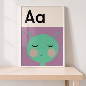 Alphabet Wall Prints for Nurseries & Kids Rooms | Lorna Freytag