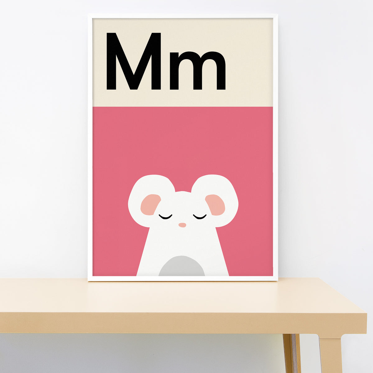 Mouse alphabet wall print by Lorna Freytag – Lorna Freytag Illustration