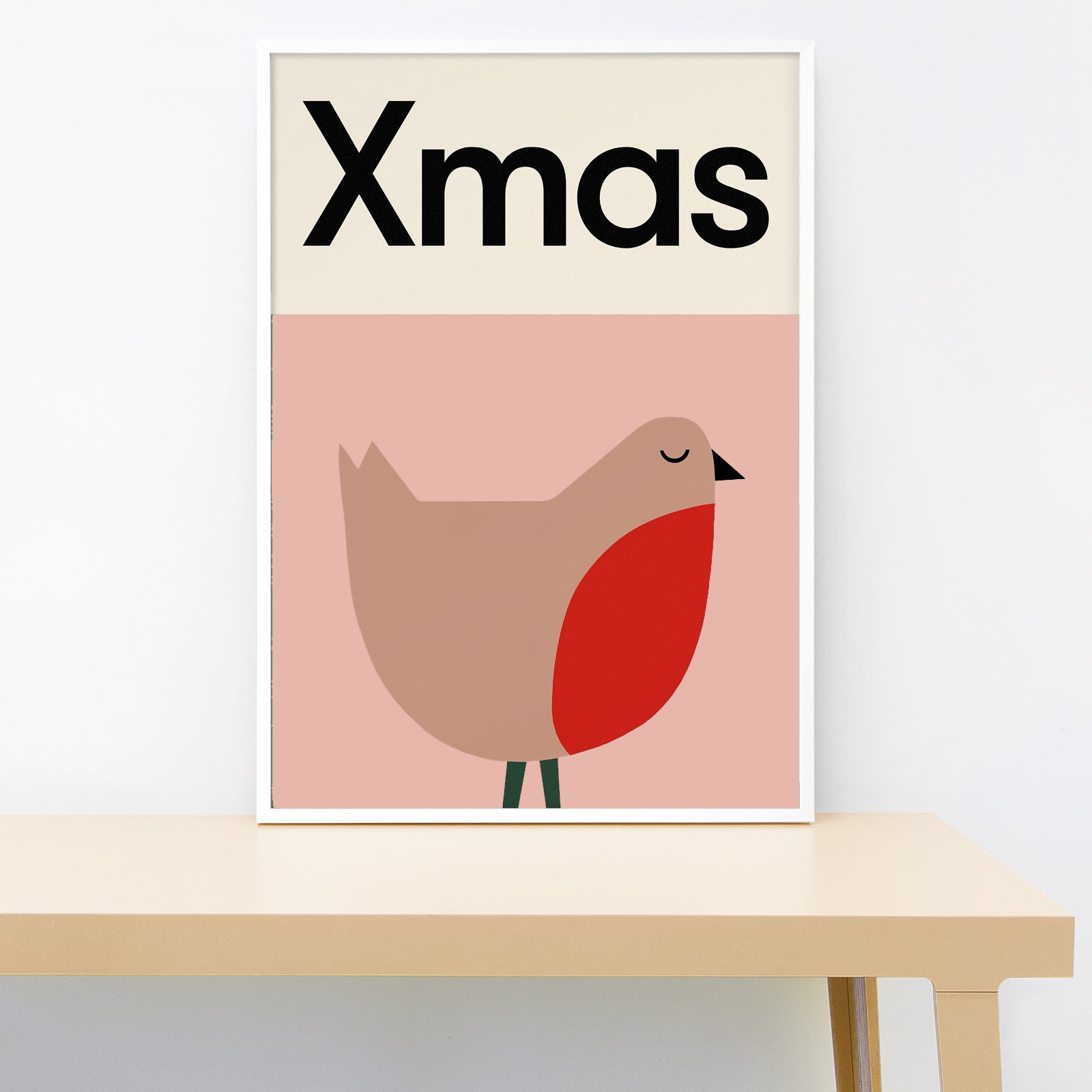 Christmas Robin Print