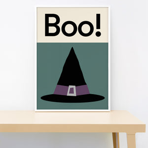 Open image in slideshow, Halloween Witch Print

