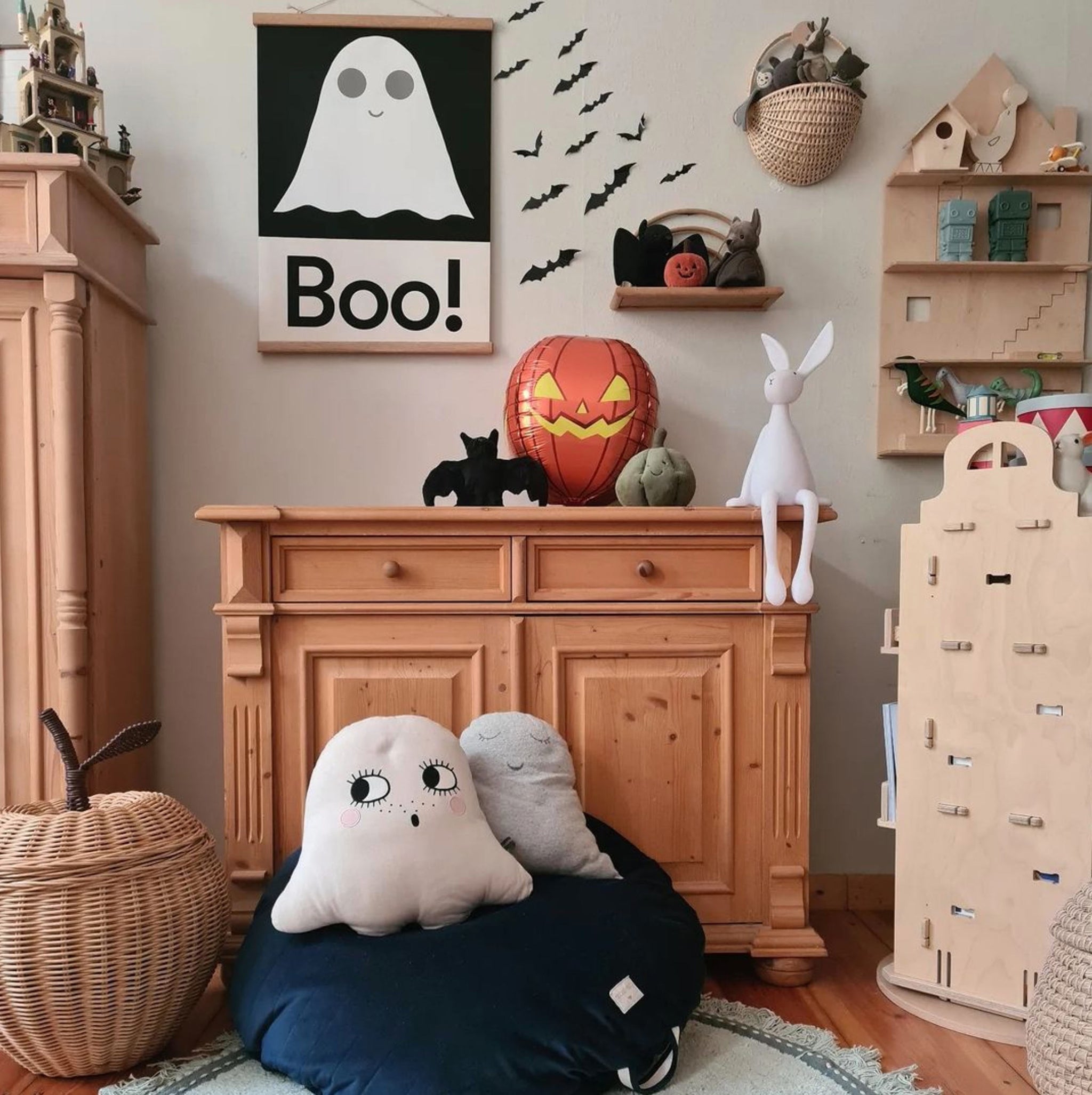 Ghost | alphabet wall print by Lorna Freytag – Lorna Freytag