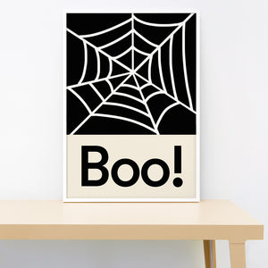 Open image in slideshow, Halloween Spiderweb Print
