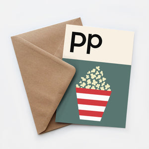 Open image in slideshow, Popcorn card

