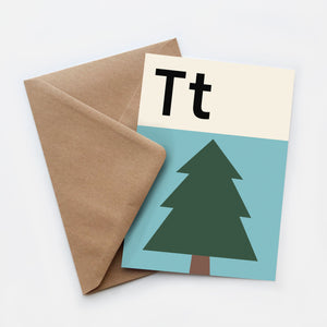 Open image in slideshow, Trees card
