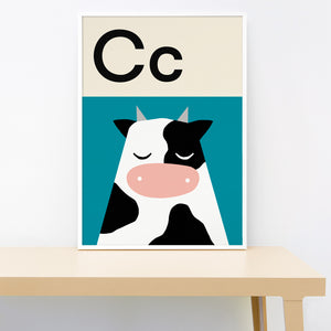 Open image in slideshow, Cow
