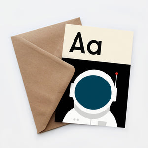 Open image in slideshow, Astronaut card
