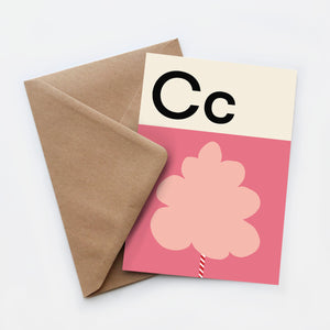 Open image in slideshow, Candy floss card
