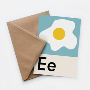 Open image in slideshow, Egg card
