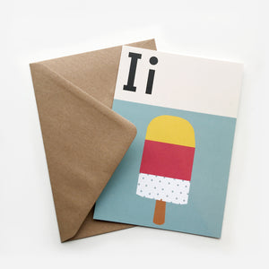 Open image in slideshow, Ice lolly card
