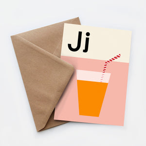 Open image in slideshow, Juice card
