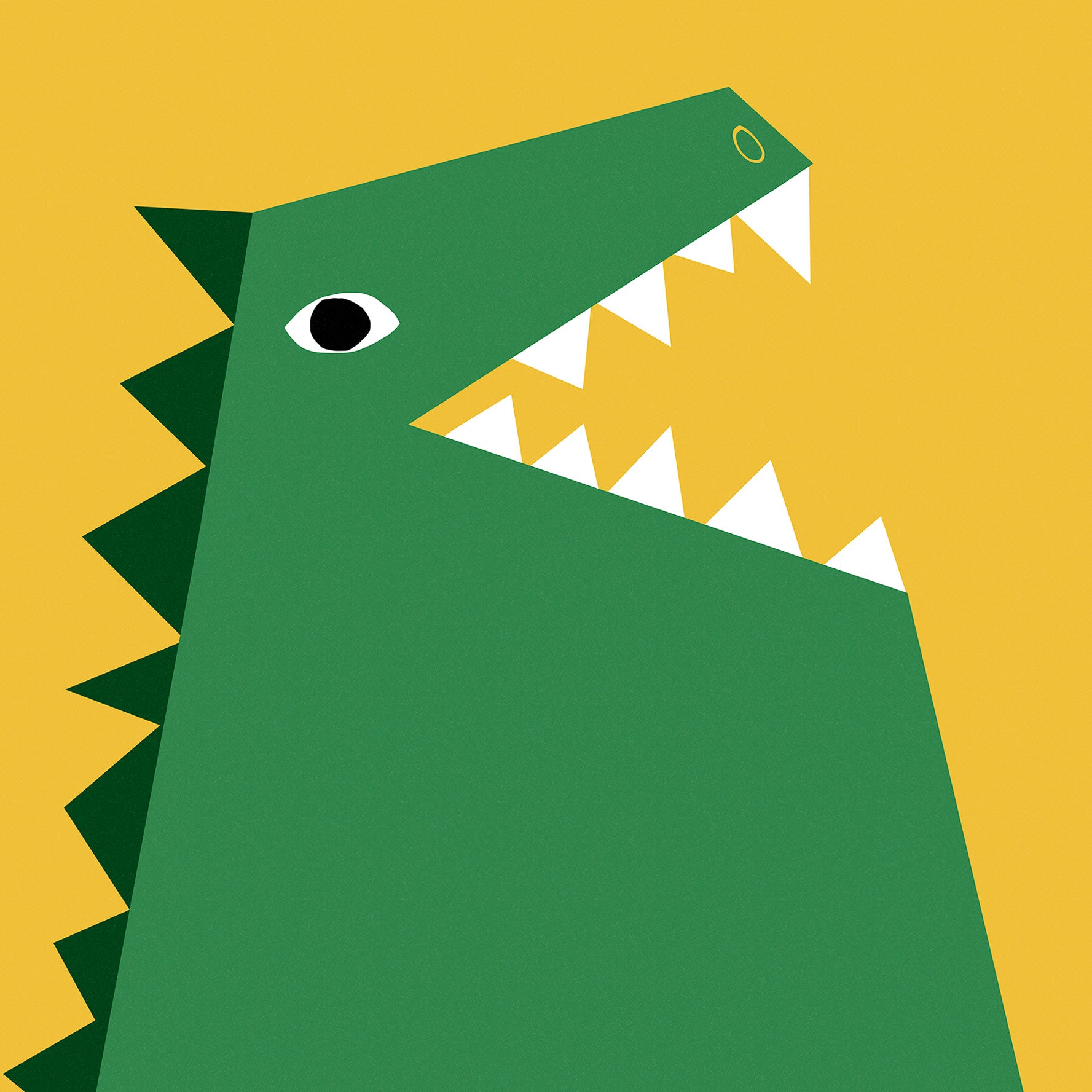Dinosaur Raaa Dinosaur-Raar, animal sounds, children's wall print – Lorna Freytag ...