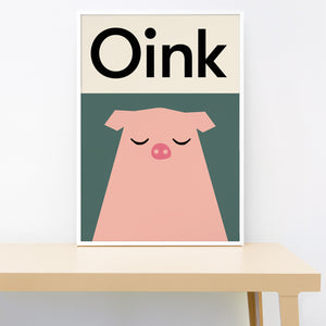 Open image in slideshow, Oink
