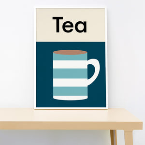 Open image in slideshow, Tea print
