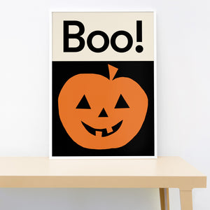 Open image in slideshow, Halloween Pumpkin print
