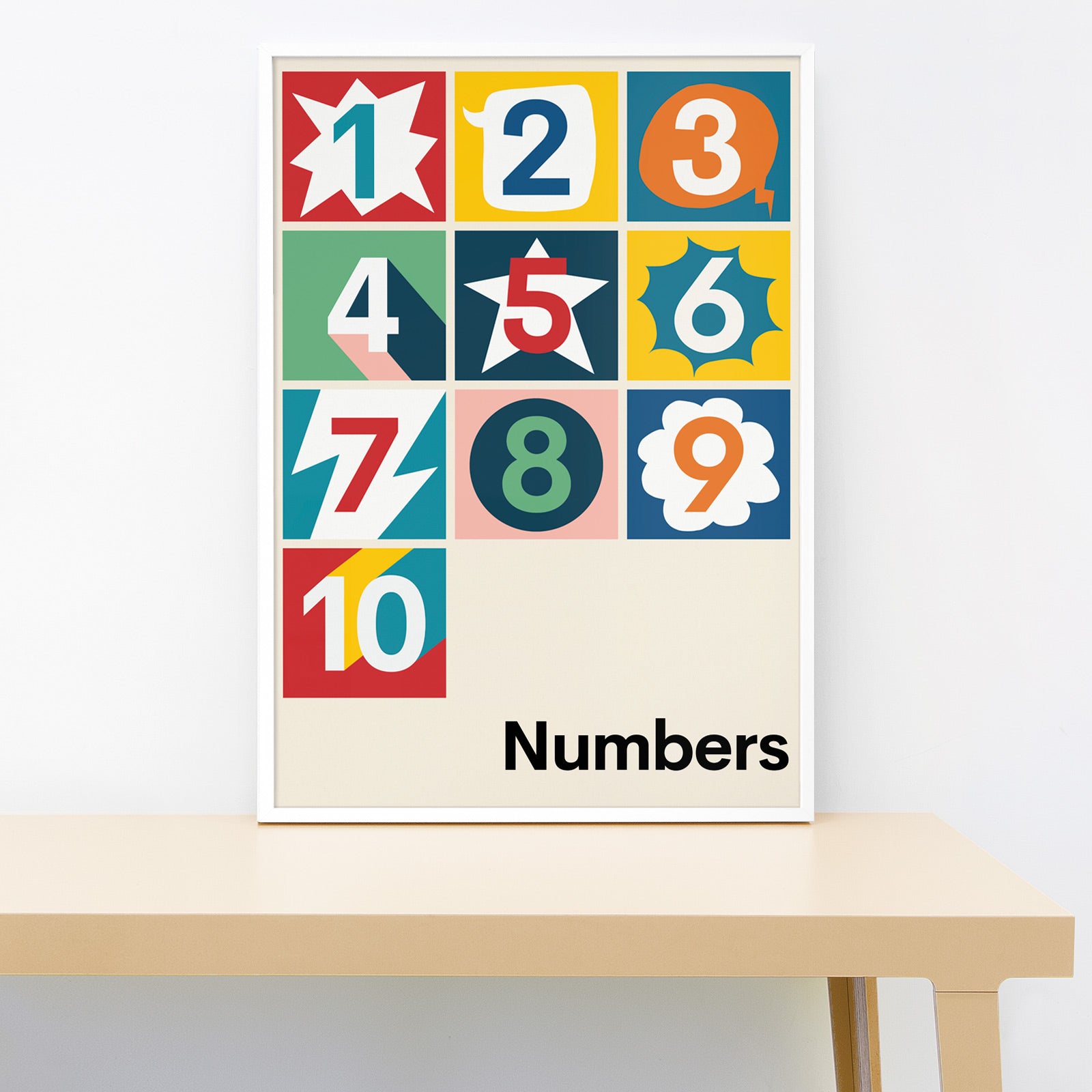 Numbers print