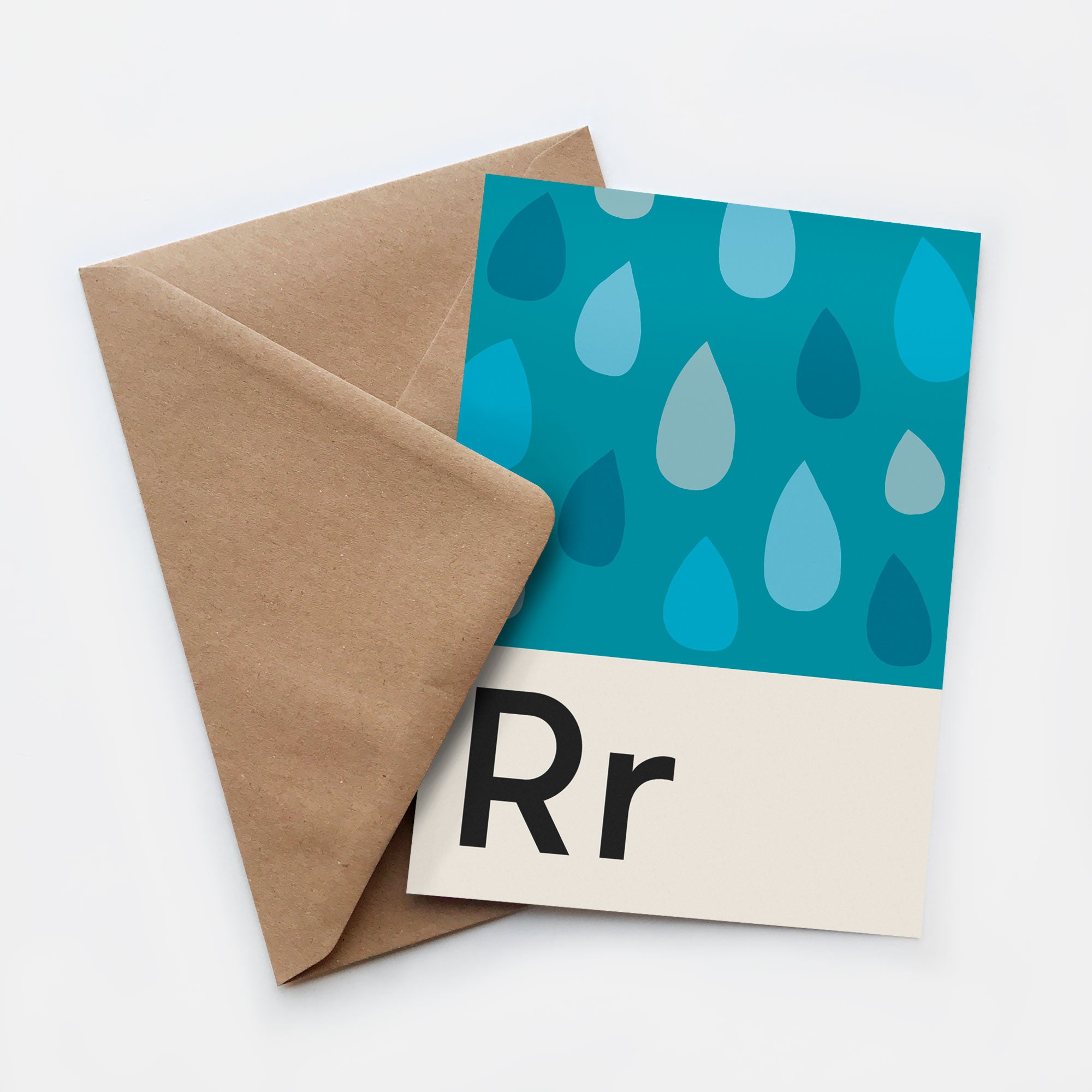 Raindrops card