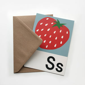 Open image in slideshow, Strawberry card
